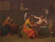 AUGUSTIN, Jacques-Jean-Baptiste Anaxagoras and Pericles oil painting